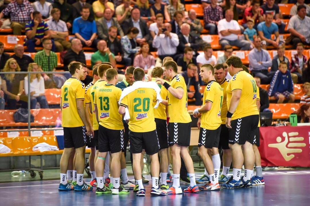 Europos vyrų rankinio čempionato atranka: Lietuva – Danija