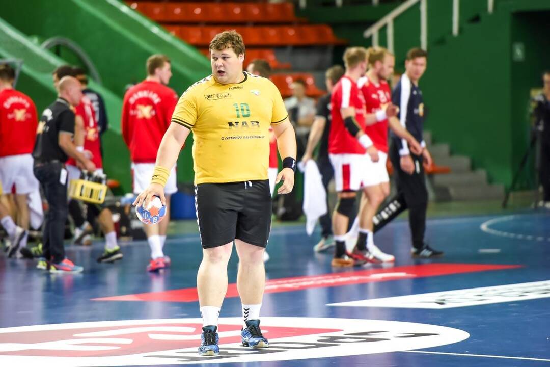 Europos vyrų rankinio čempionato atranka: Lietuva – Danija