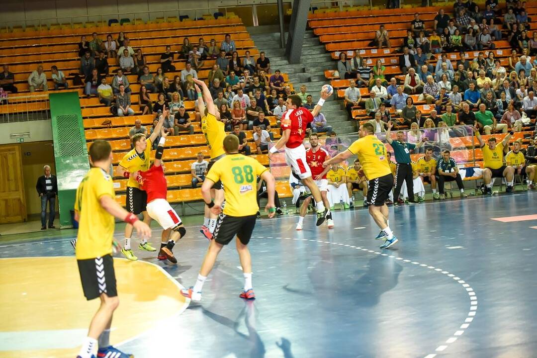 Europos vyrų rankinio čempionato atranka: Lietuva – Danija