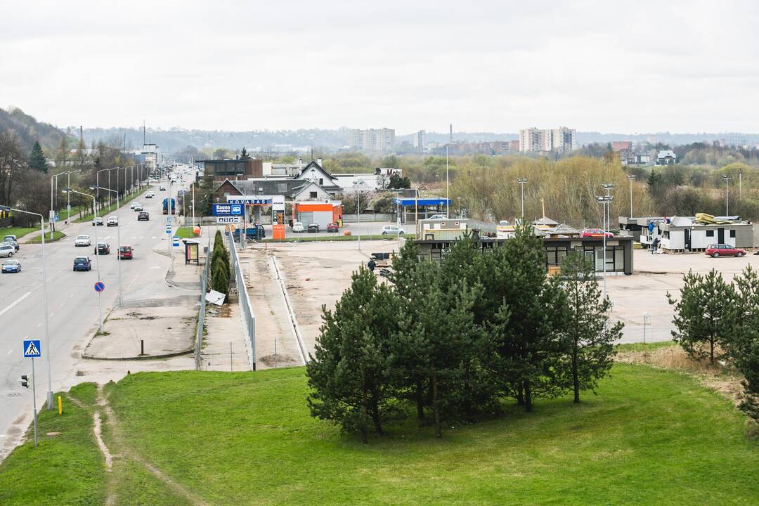 Kauno kempinge tęsiami darbai