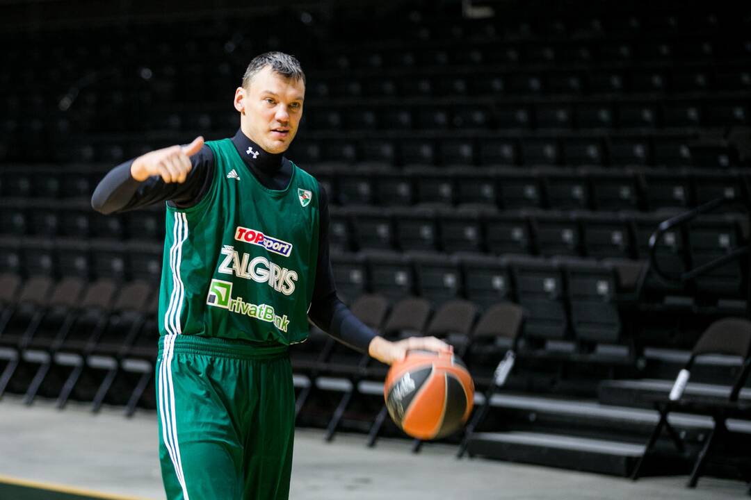 "Žalgirio" treniruotė prieš susitikimą su Miuncheno „Bayern“