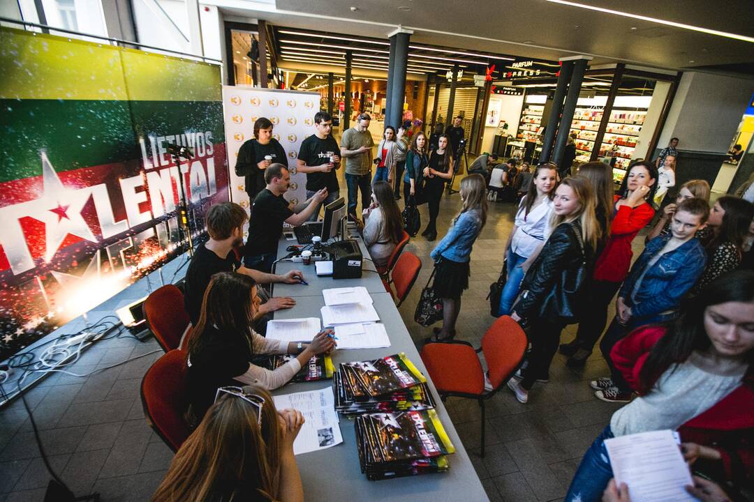 Atranka į „Lietuvos talentus“ Kaune