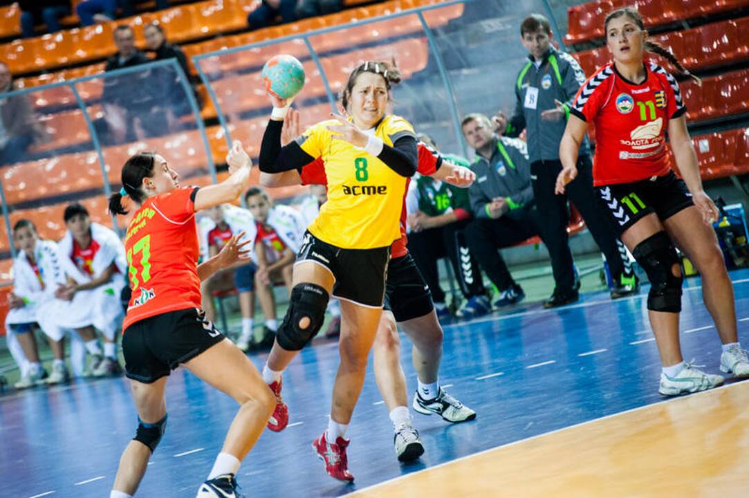 Europos taurės moterų rankinio varžybos ACME "Žalgiris" - HC "Karpatai"