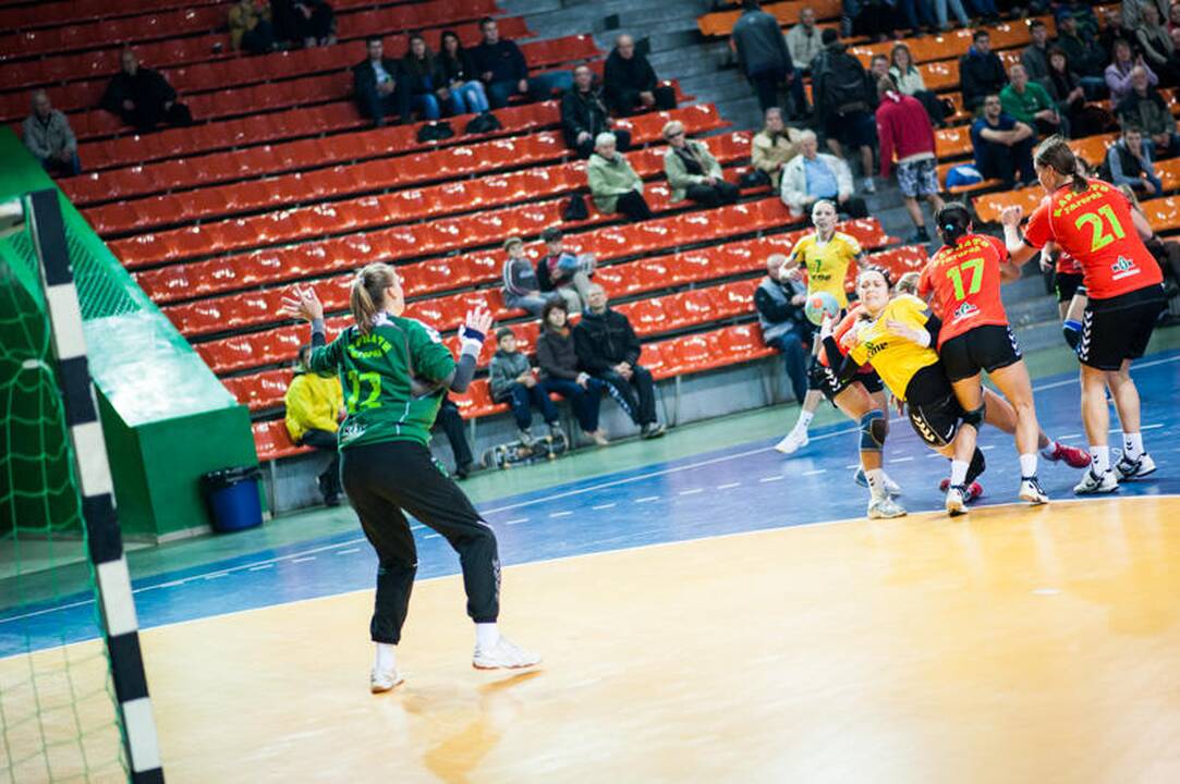 Europos taurės moterų rankinio varžybos ACME "Žalgiris" - HC "Karpatai"