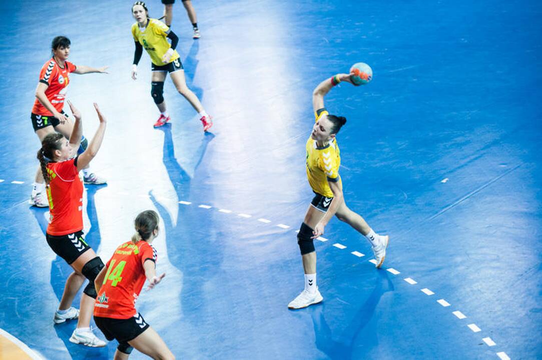 Europos taurės moterų rankinio varžybos ACME "Žalgiris" - HC "Karpatai"