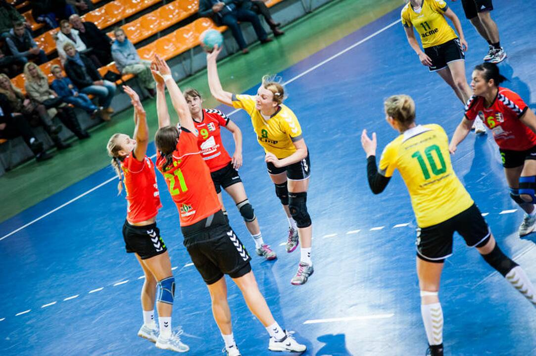 Europos taurės moterų rankinio varžybos ACME "Žalgiris" - HC "Karpatai"