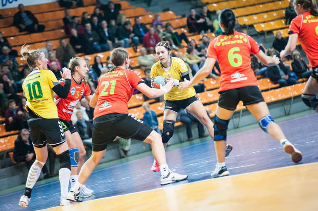 Europos taurės moterų rankinio varžybos ACME "Žalgiris" - HC "Karpatai"