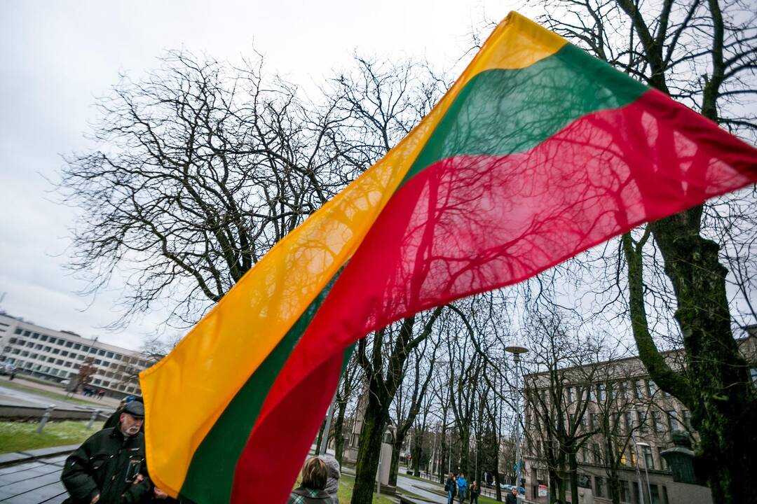 Kaune vyko pilietiškumo akcija „Sveika būk, Laisve!" 