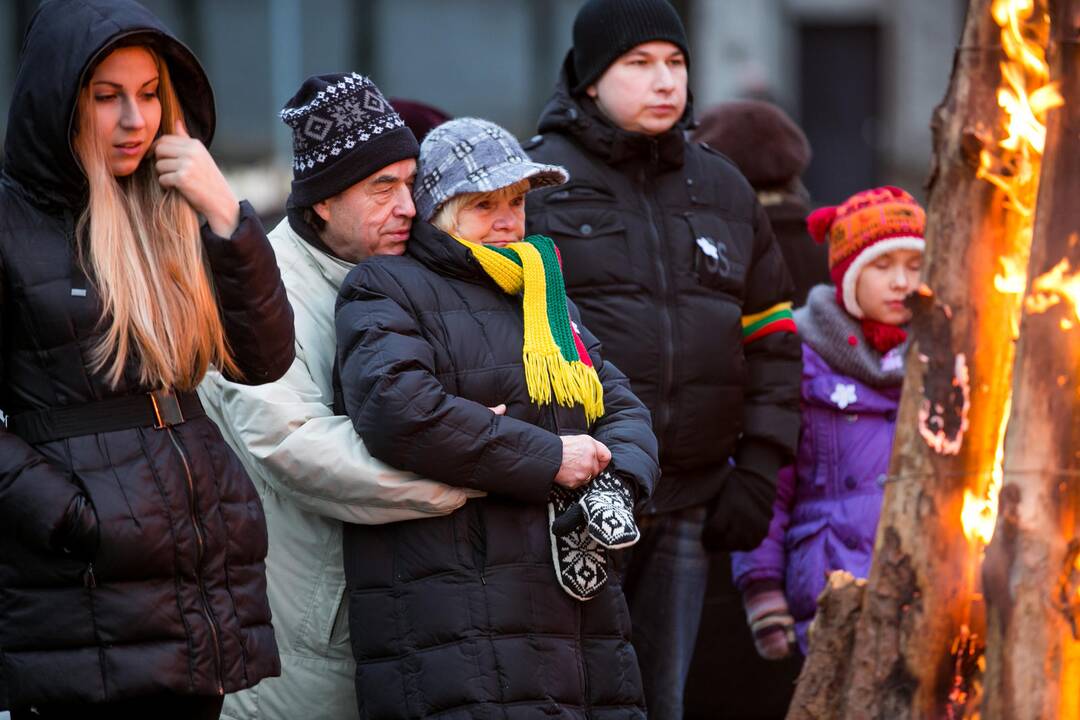Kaune vyko pilietiškumo akcija „Sveika būk, Laisve!" 