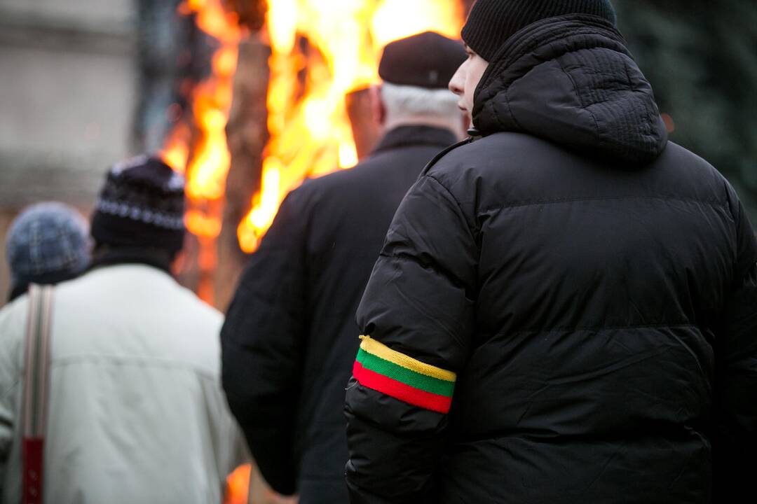 Kaune vyko pilietiškumo akcija „Sveika būk, Laisve!" 