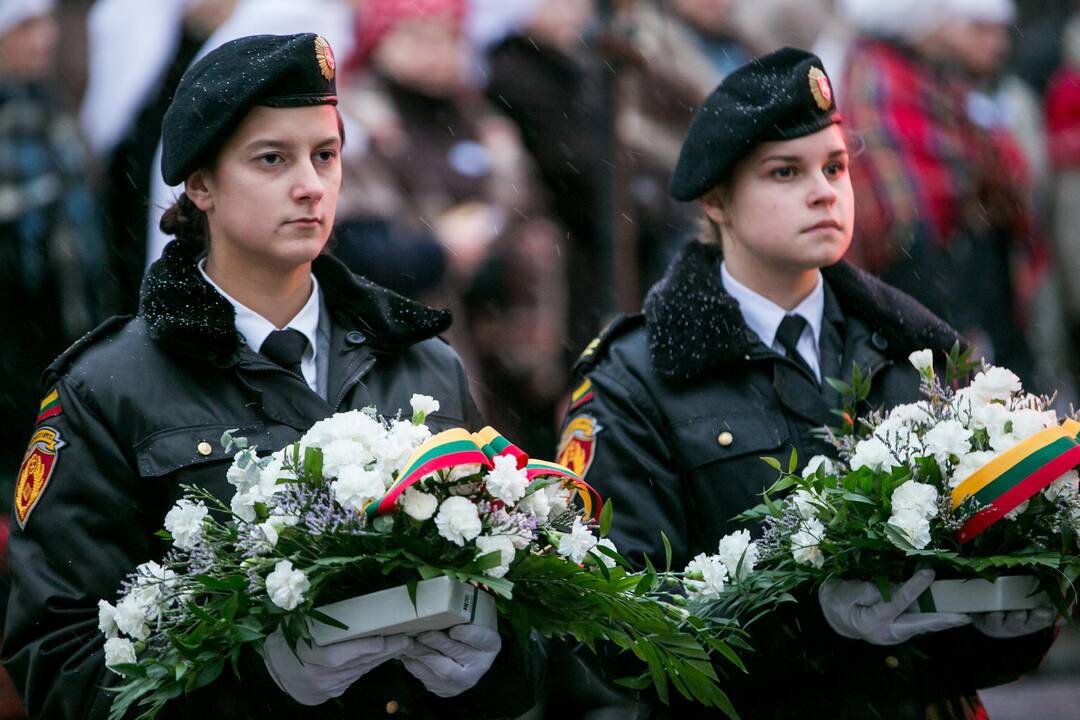 Kaune vyko pilietiškumo akcija „Sveika būk, Laisve!" 