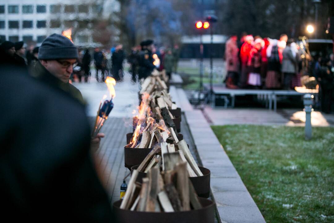 Kaune vyko pilietiškumo akcija „Sveika būk, Laisve!" 