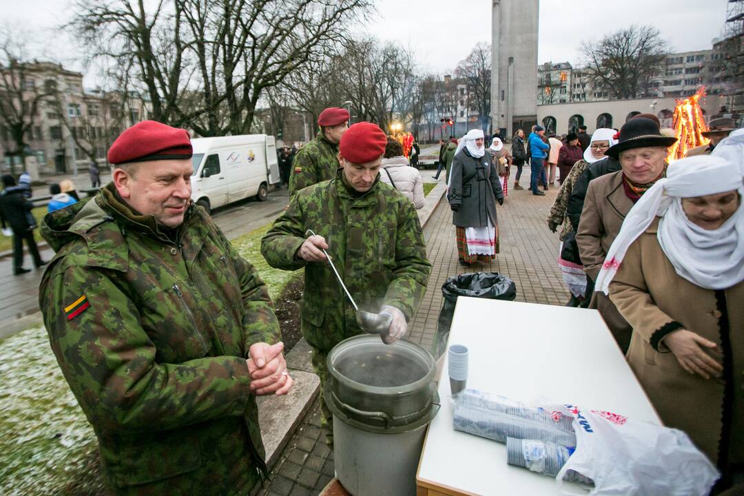Kaune vyko pilietiškumo akcija „Sveika būk, Laisve!" 
