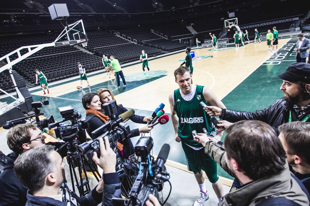 „Žalgirio“ treniruotė