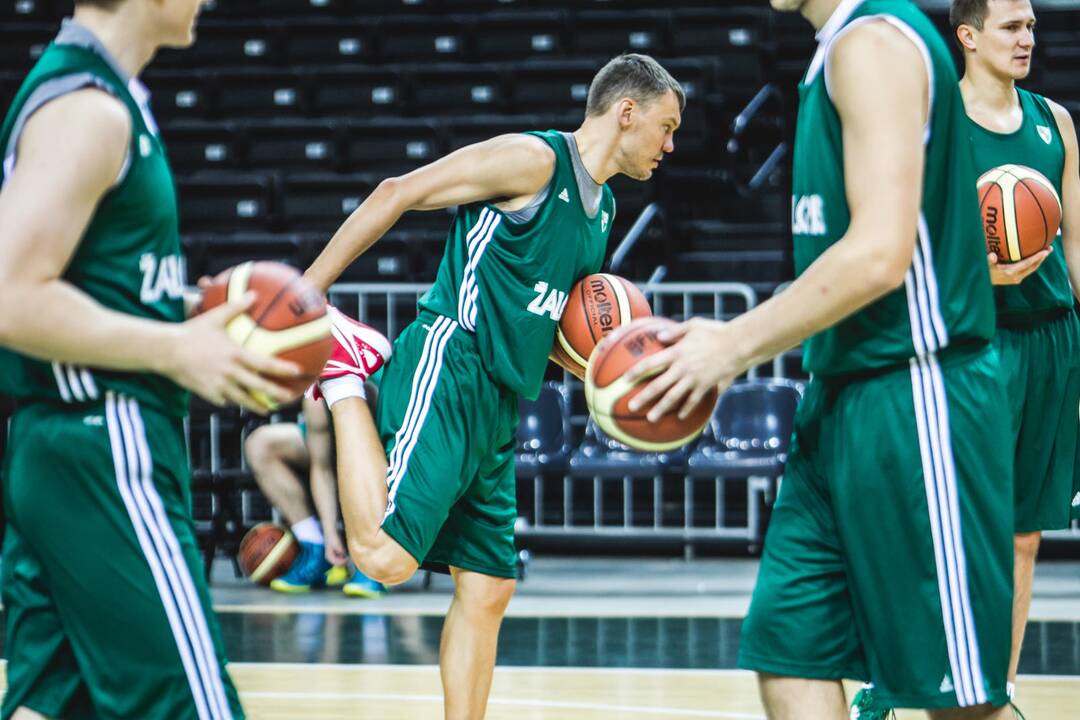 „Žalgirio“ treniruotė