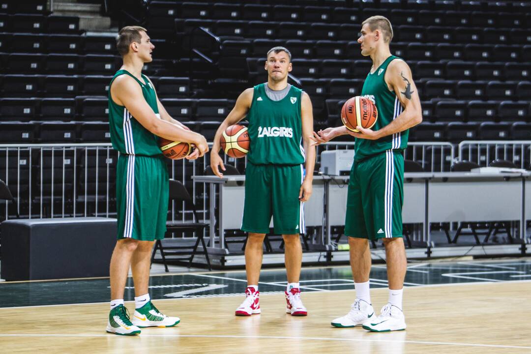„Žalgirio“ treniruotė