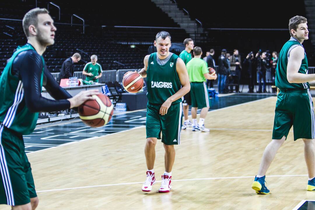 „Žalgirio“ treniruotė
