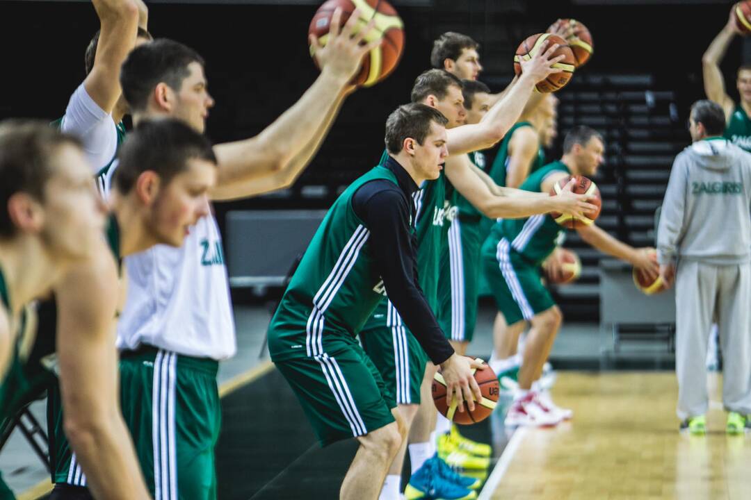 „Žalgirio“ treniruotė