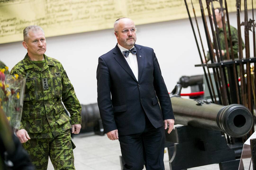 Lietuvos karių sutikimo ceremonija
