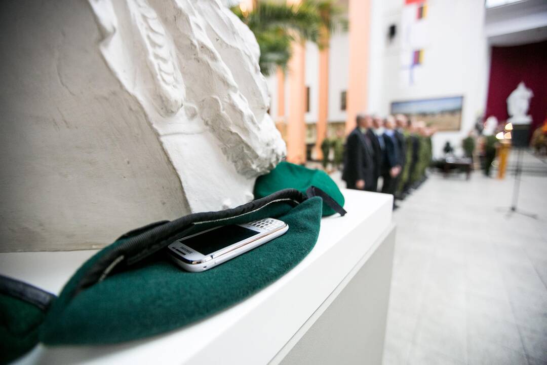 Lietuvos karių sutikimo ceremonija