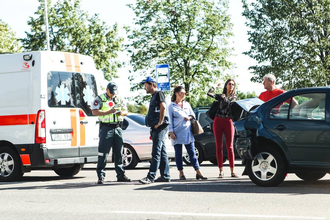 Avarija Karaliaus Mindaugo prospekte