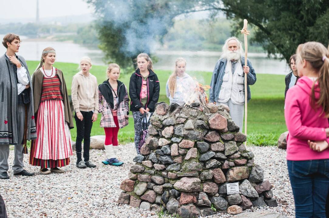 Festivalio "Baltų raštai" ugnies įžiebimas