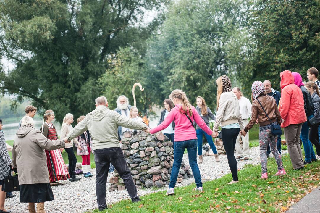 Festivalio "Baltų raštai" ugnies įžiebimas