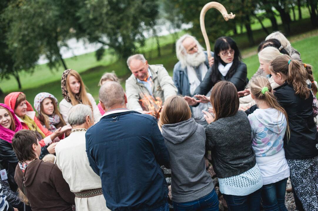 Festivalio "Baltų raštai" ugnies įžiebimas