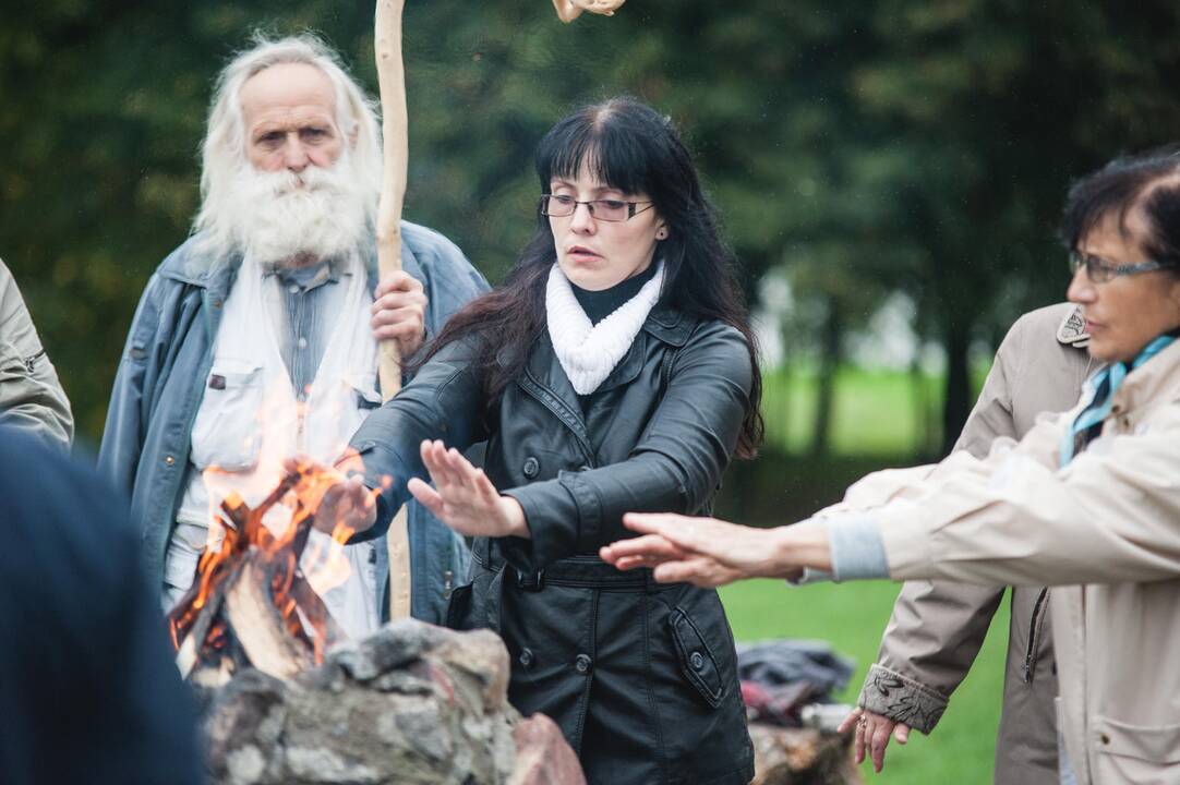 Festivalio "Baltų raštai" ugnies įžiebimas