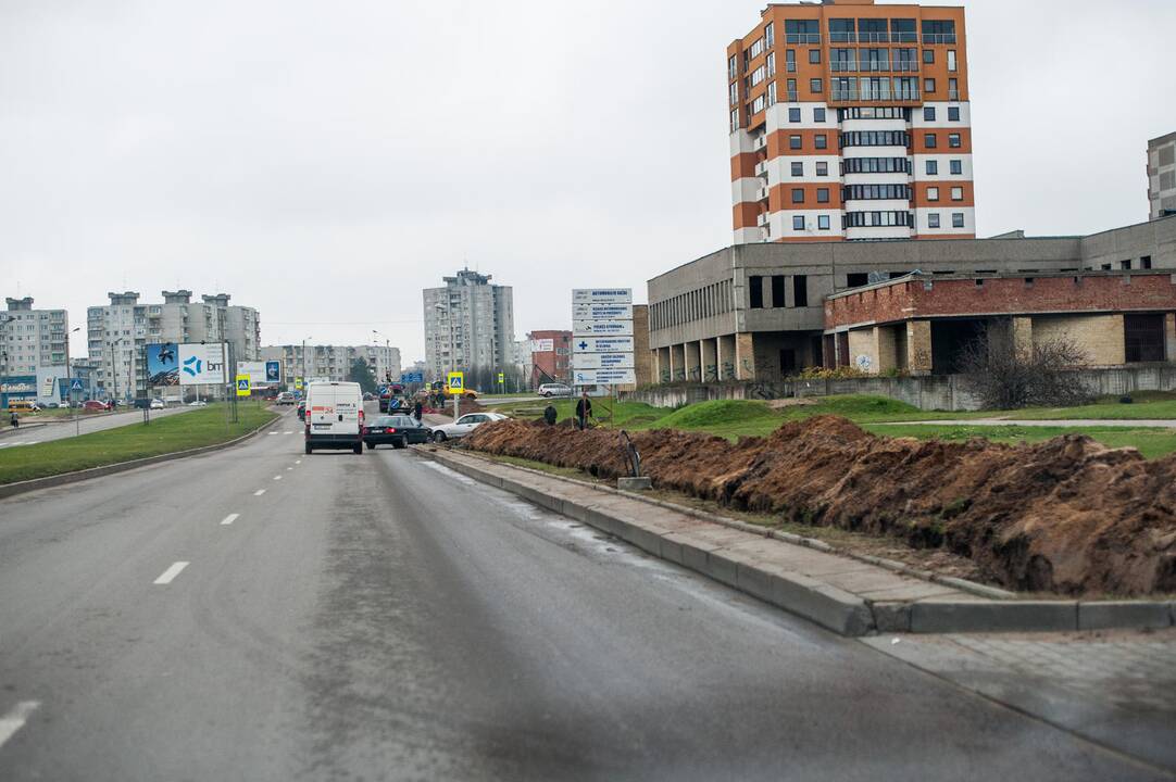  Baltų prospekte bus įrengtas apšvietimas