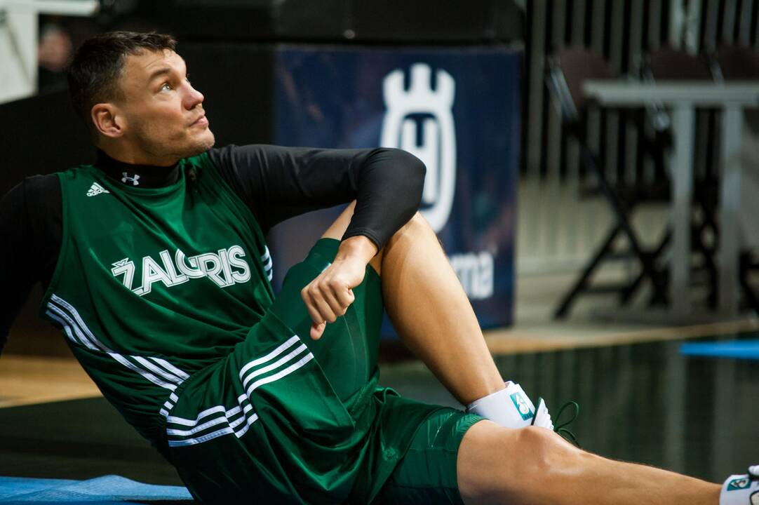 "Žalgrio" treniruotė prieš susitikimą su Bambergo "Brose Baskets"