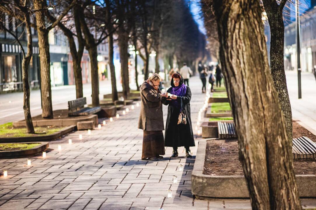 Kauną nušvietė dvyliktoji "Sielų upė"
