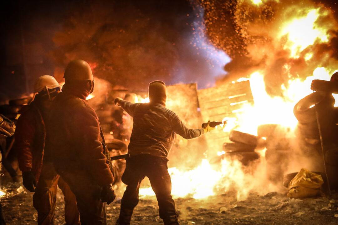 Vokietija priims gydyti sužeistą Ukrainos opozicijos aktyvistą