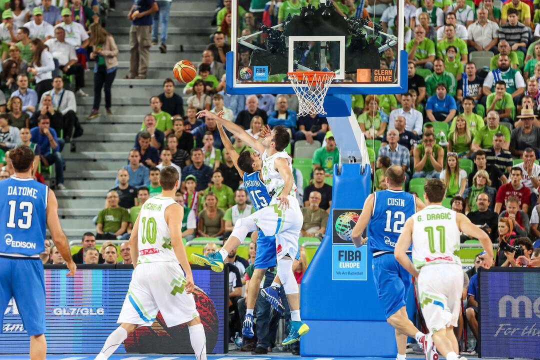 „Eurobasket“: Slovėnija - Italija