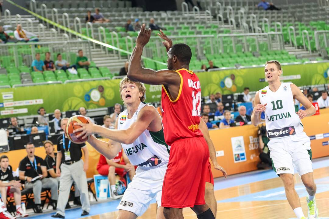 „Eurobasket“: Lietuva - Belgija