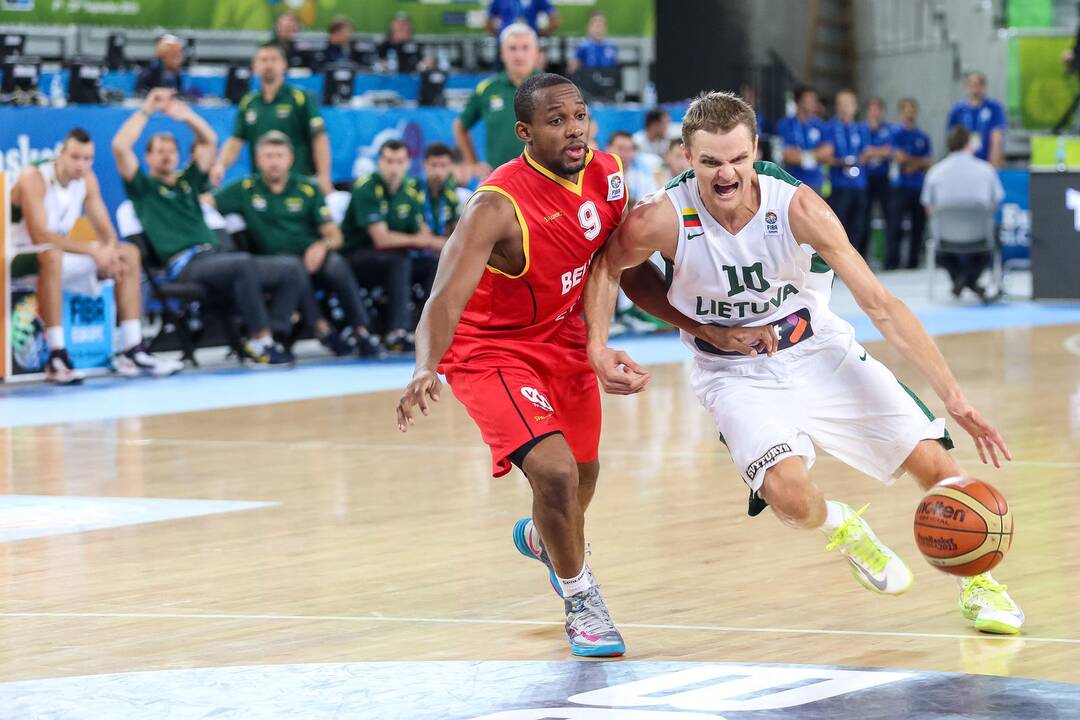 „Eurobasket“: Lietuva - Belgija