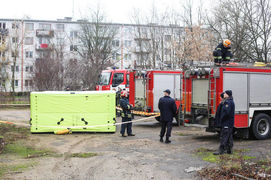 Ugniagesių aukštalipių pratybos