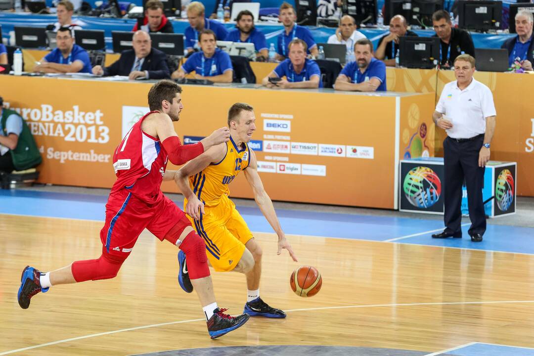 „Eurobasket“: Ukraina - Serbija