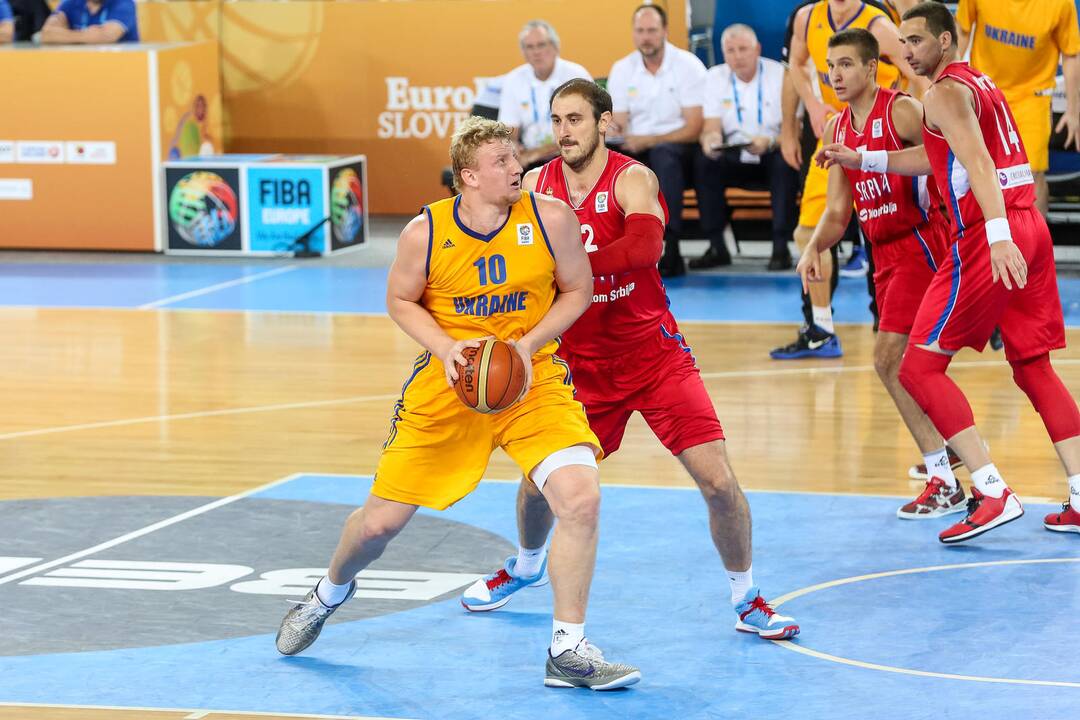 „Eurobasket“: Ukraina - Serbija