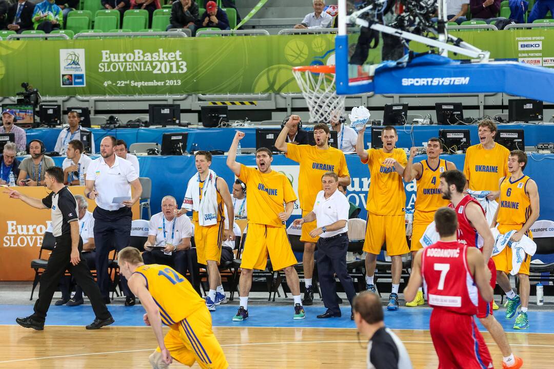 „Eurobasket“: Ukraina - Serbija