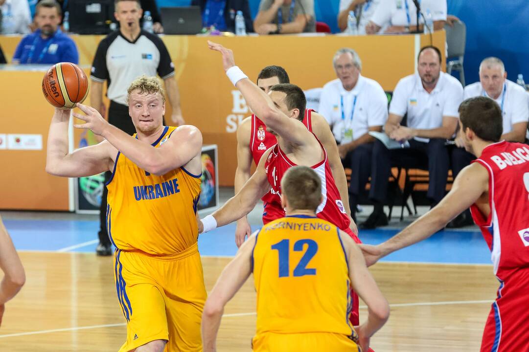 „Eurobasket“: Ukraina - Serbija