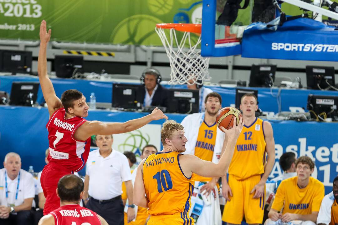 „Eurobasket“: Ukraina - Serbija