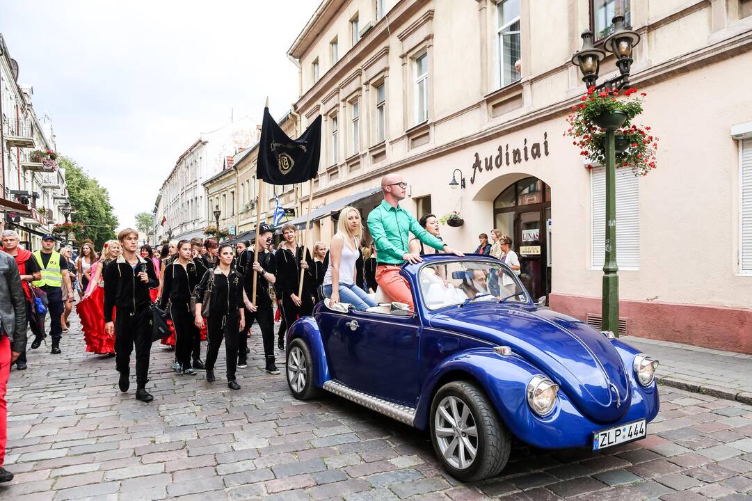 Kauno senamiestis sukasi šokių ritmu