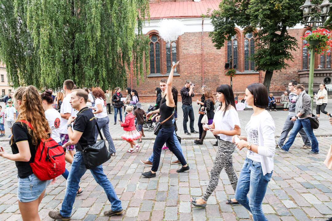 Kauno senamiestis sukasi šokių ritmu