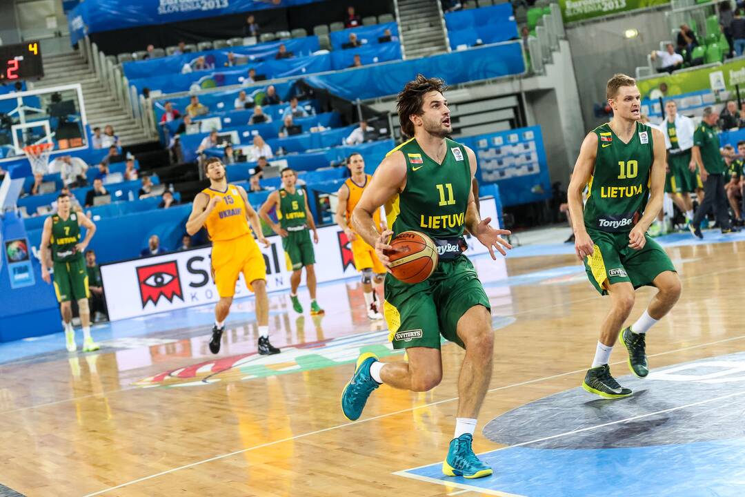 "Eurobasket": Lietuva - Ukraina