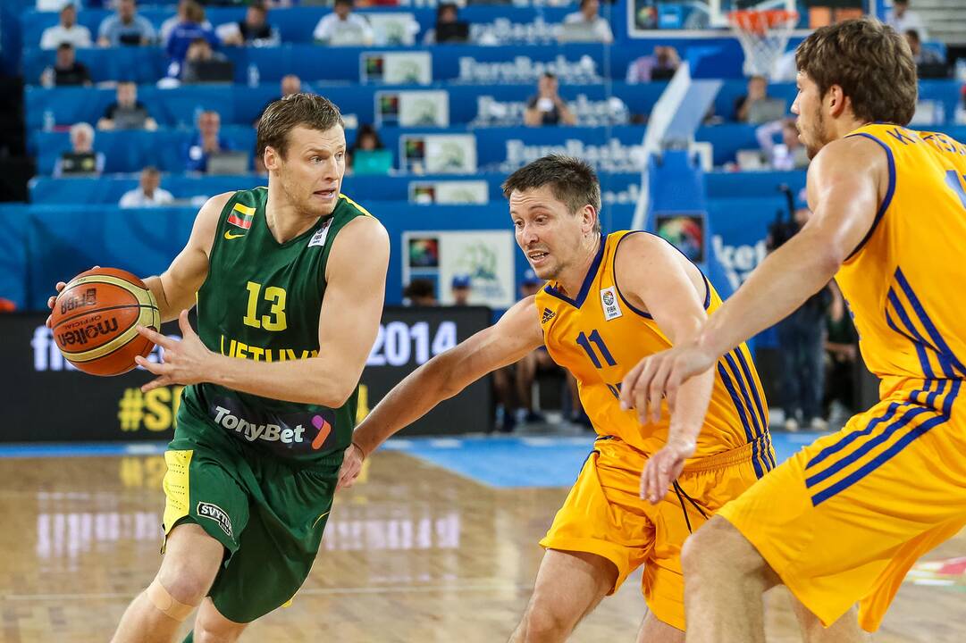 "Eurobasket": Lietuva - Ukraina