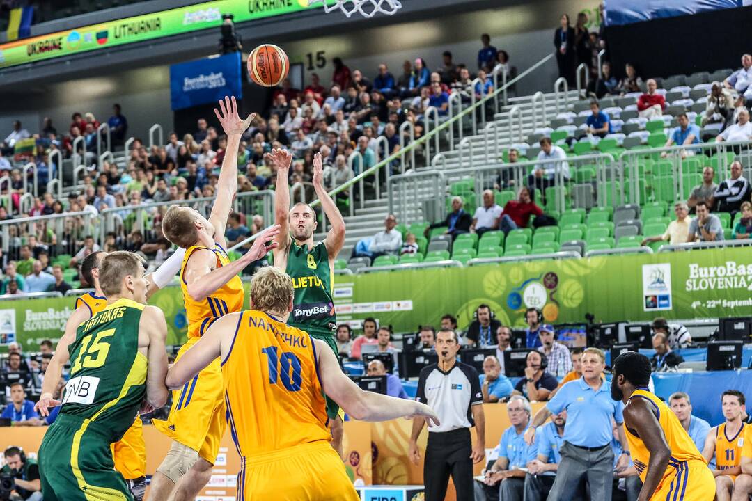 "Eurobasket": Lietuva - Ukraina