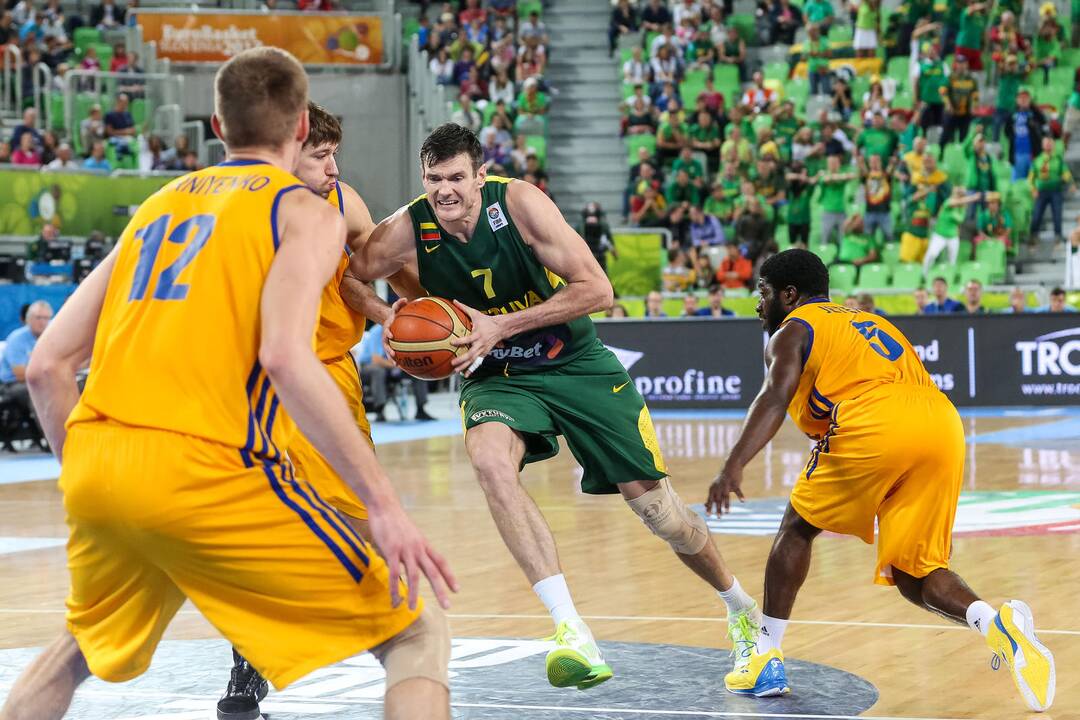 "Eurobasket": Lietuva - Ukraina