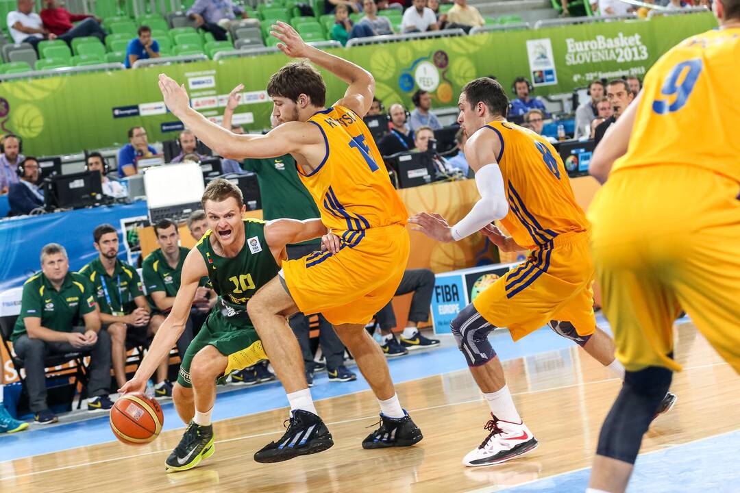 "Eurobasket": Lietuva - Ukraina