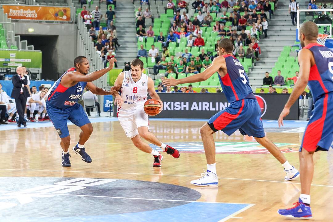 "Eurobasket": Serbija - Prancūzija